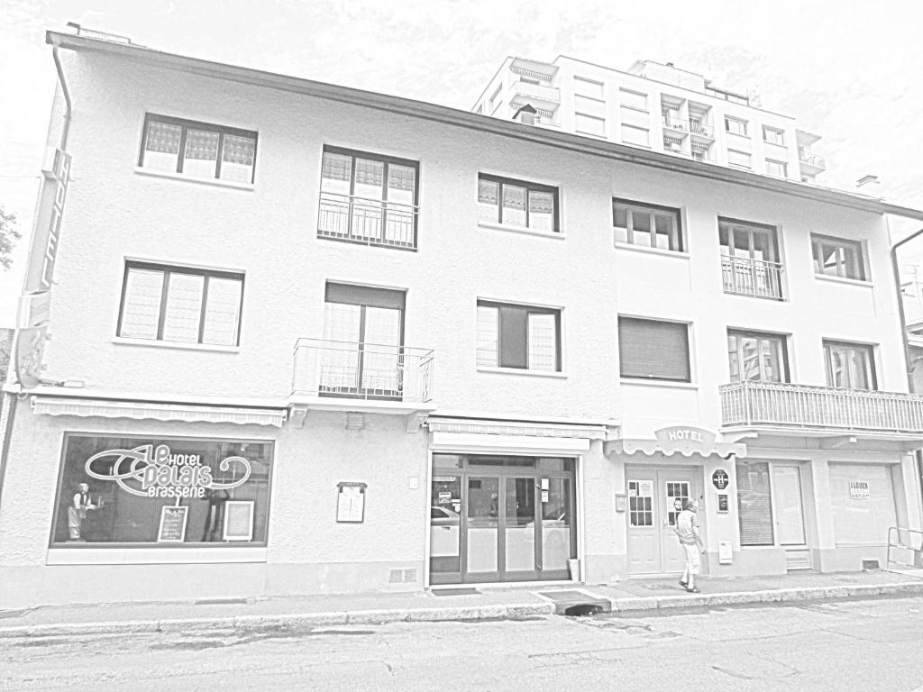 Hotel Cafe Du Palais Thonon-les-Bains Zewnętrze zdjęcie